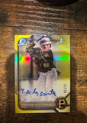 Yordany De Los Santos, graded 9.0