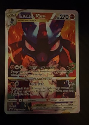 Lucario VSTAR - SWSH291 graded 9