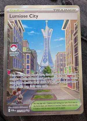 Lumiose City, graded 9.5