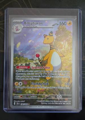 Ampharos, graded 9.5