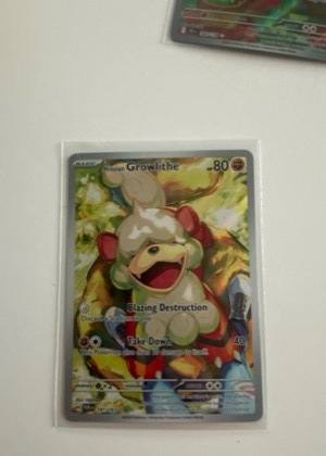Hisuian Growlithe, graded 9.0