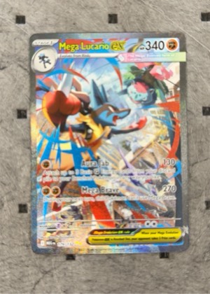Mega Lucario ex, graded 9.0