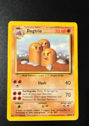 Dugtrio, graded 9.0