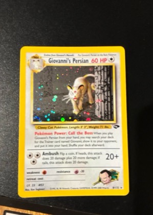 Giovanni's Persian, graded 9.0
