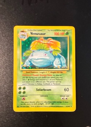 Venusaur graded 8
