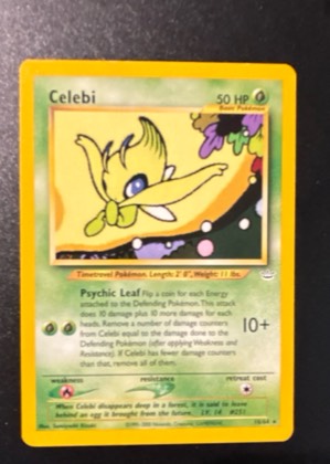 Celebi, graded 7.0
