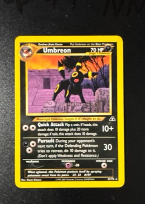 Umbreon, graded 8.0