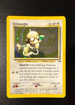 Smeargle, graded 7.5