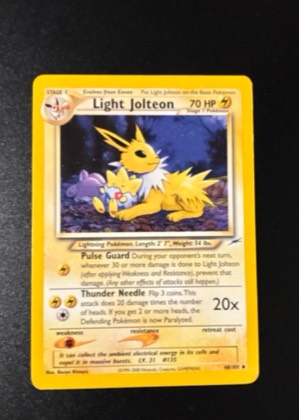 Light Jolteon, graded 8.0