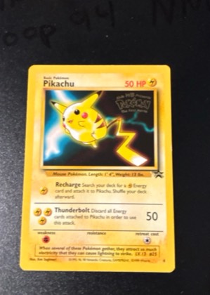 Pikachu (Movie Promo), graded 8.0