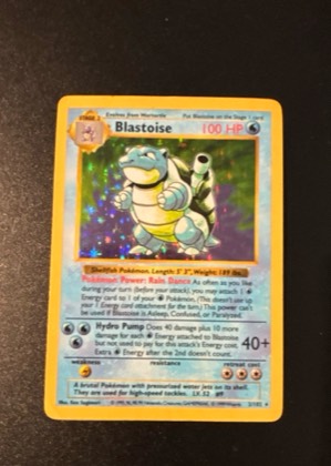 Blastoise graded 7