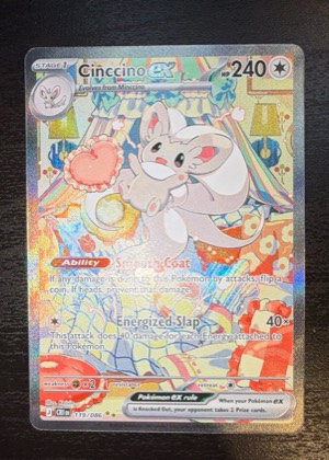 Cinccino ex, graded 9.0