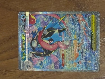 Mega Greninja ex, graded 9.0