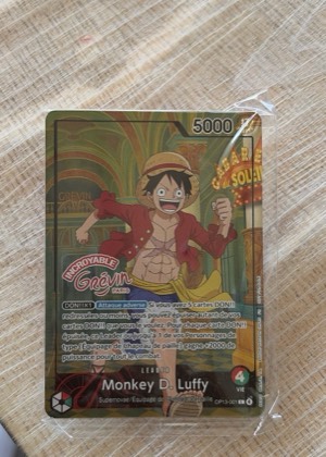 Monkey.D.Luffy, graded 8.0