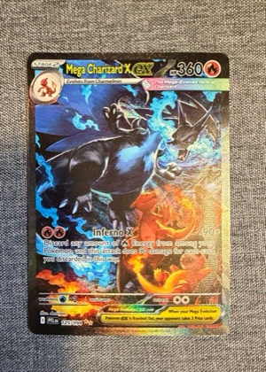 Mega Charizard X ex, graded 9.0