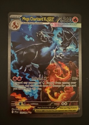 Mega Charizard X ex, graded 9.0