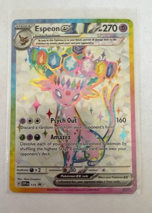 Espeon ex, graded 9.0