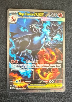 Mega Charizard X ex, graded 9.0