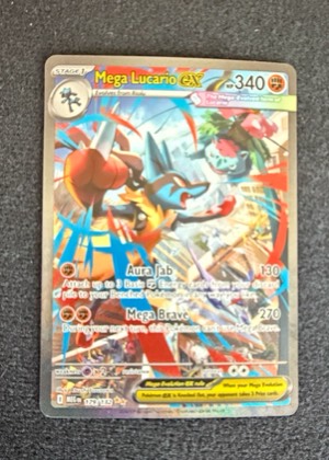 Mega Lucario ex graded 9