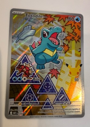 Totodile - 048, graded 8.5