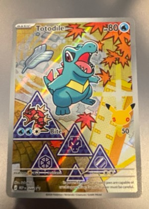 Totodile - 048, graded 9.0
