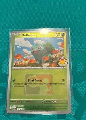 Bulbasaur, graded 9.0