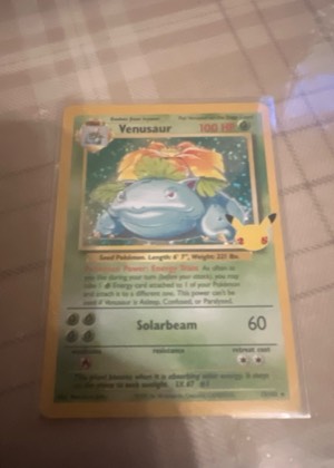 Venusaur, graded 7.5