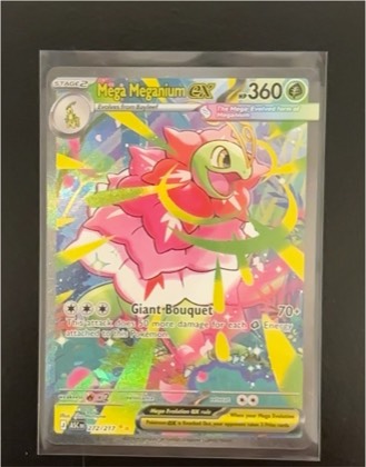 Mega Meganium ex, graded 9.0