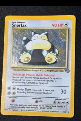 Snorlax (11), graded 4.5