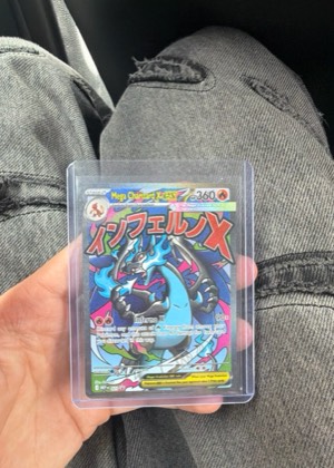 Mega Charizard X ex, graded 9.0