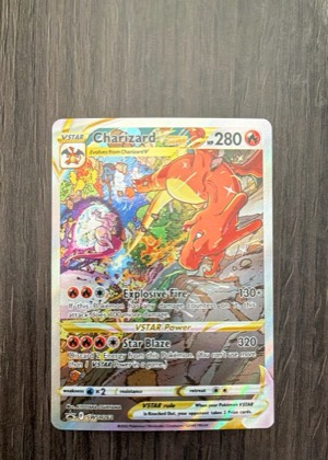 Charizard VSTAR graded 9