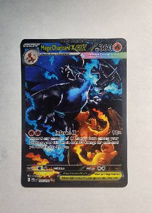 Mega Charizard X ex, graded 9.0