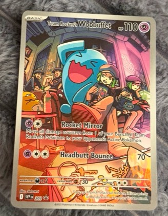 Team Rocket's Wobbuffet, graded 9.5