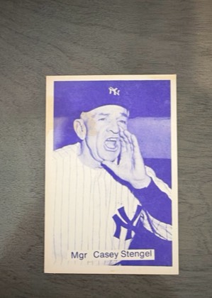 Casey Stengel, graded 6.5