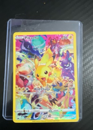 Pikachu (Secret), graded 9.0