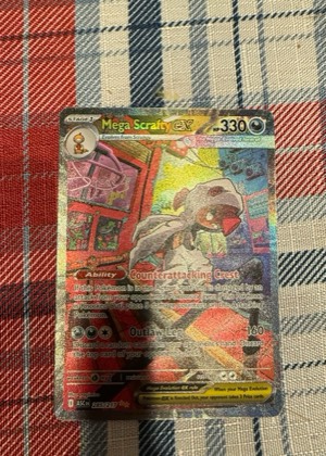 Mega Scrafty ex - 285/217 graded 8.5