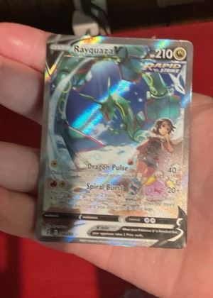 Rayquaza V (Alternate Full Art), graded 9.5