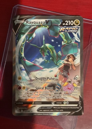 Rayquaza V (Alternate Full Art), graded 9.0