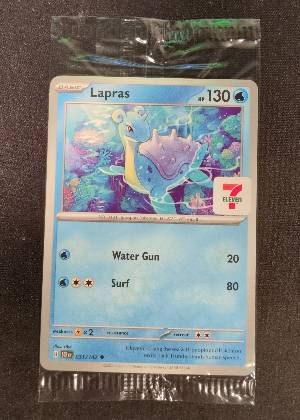 Lapras (7-Eleven Promo), graded 9.0