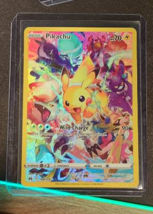 Pikachu (Secret), graded 9.0