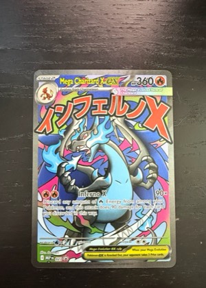 Mega Charizard X ex - 023, graded 9.0