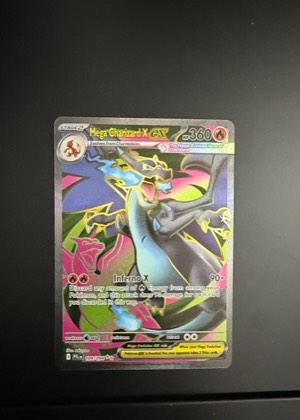 Mega Charizard X ex, graded 9.0