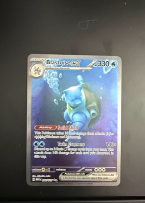 Blastoise ex, graded 9.0