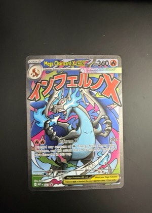 Mega Charizard X ex - 023, graded 9.0