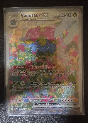 Venusaur ex - 198/165 graded 8.5
