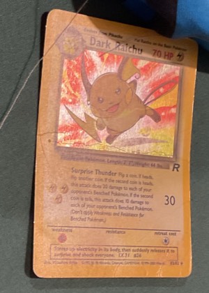Dark Raichu, graded 1.0