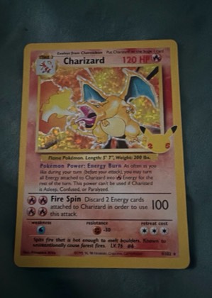 Charizard, graded 9.0