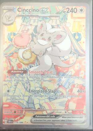 Cinccino ex, graded 9.5