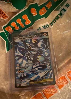 Mega Zeraora ex - 114/084 graded 8