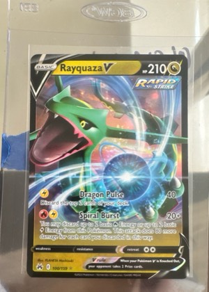 Rayquaza V, graded 9.0